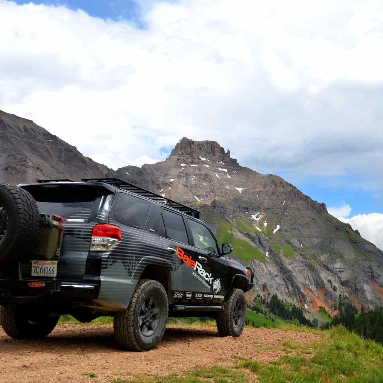 Baja Rack 4Runner G5 UTility Flat Rack with SPY Light System LED bar not included 2010-2021