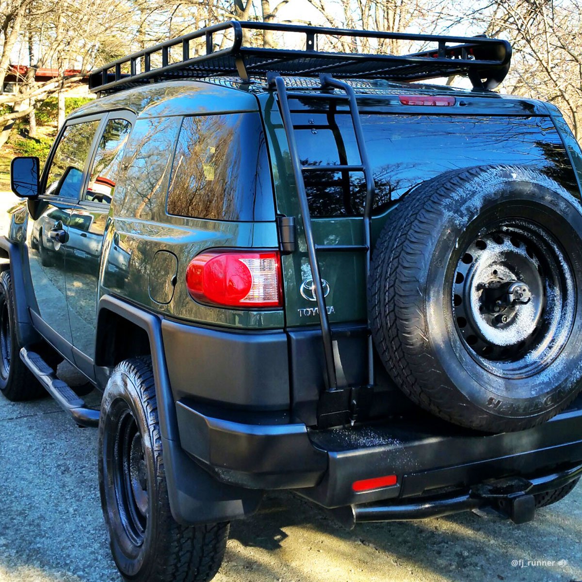 Baja roof best sale rack fj cruiser