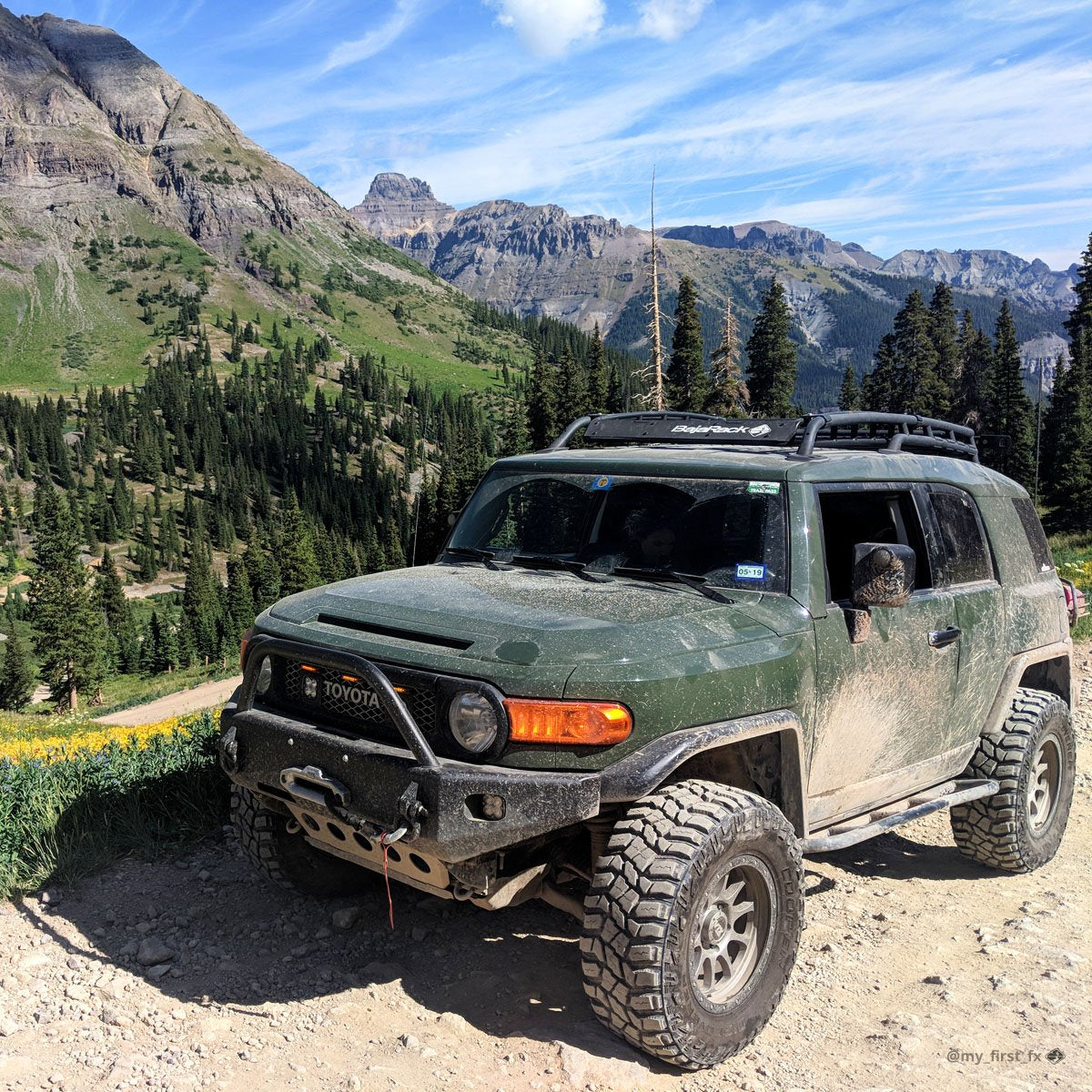 Fj cruiser 2025 oem roof rack