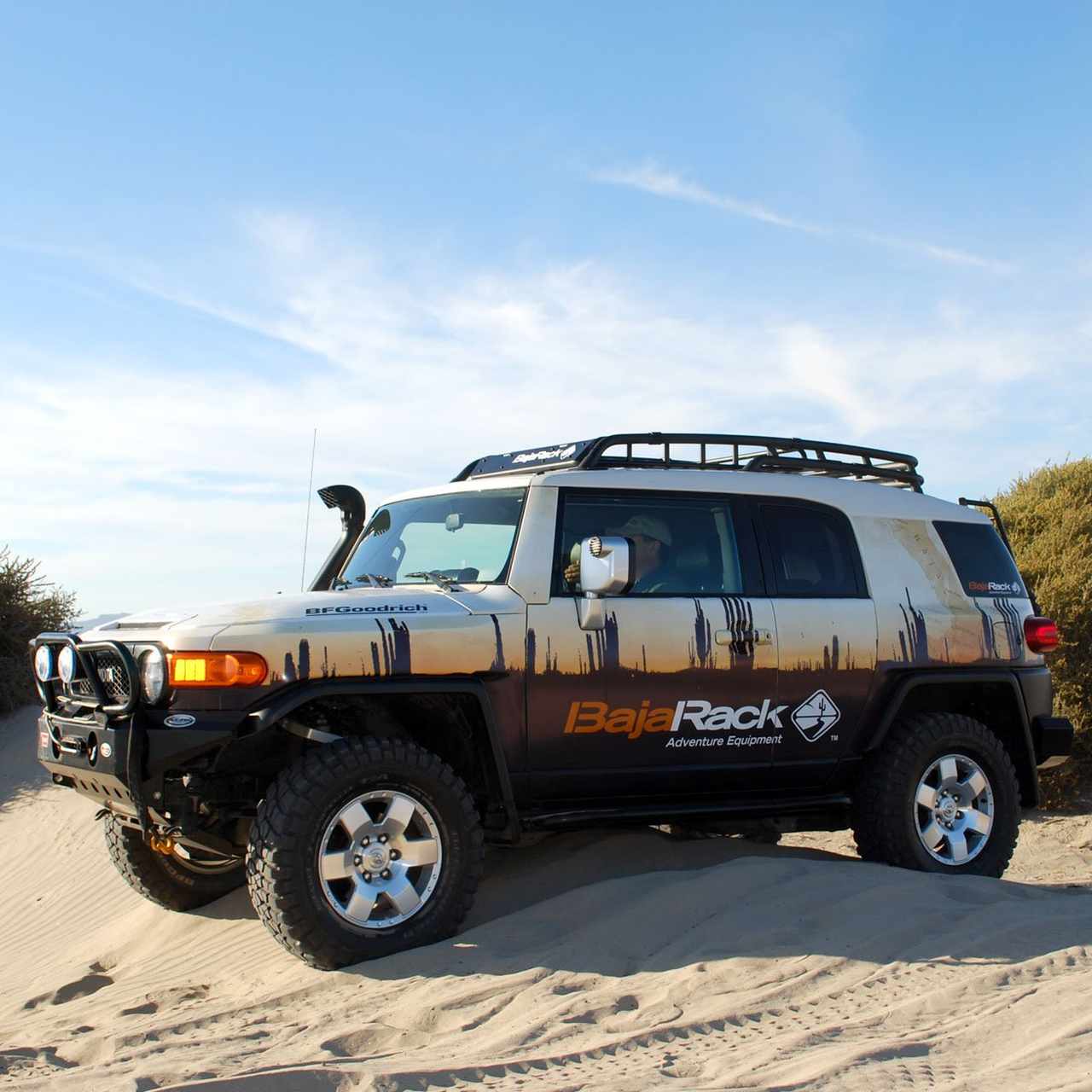 Fj cruiser best sale factory roof rack