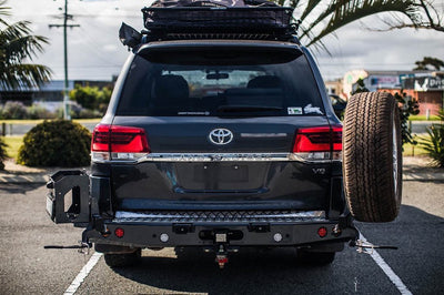 Dobinsons Rear Bumper With Swing Outs For Toyota Landcruiser 200 Series 2008 To 2019
