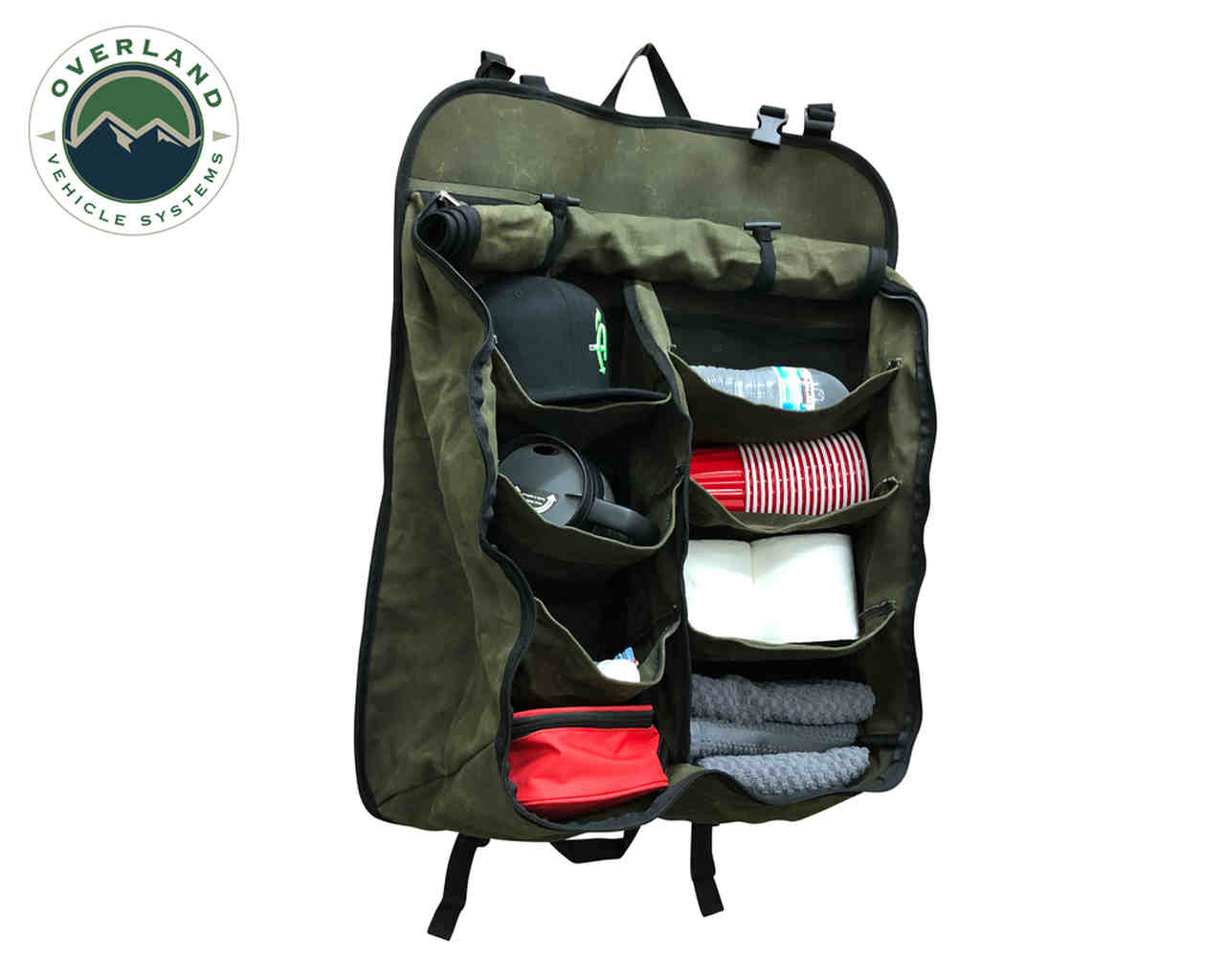 Overland Vehicle Systems Camping Storage Bag #16 Waxed Canvas Rugged  Outlander