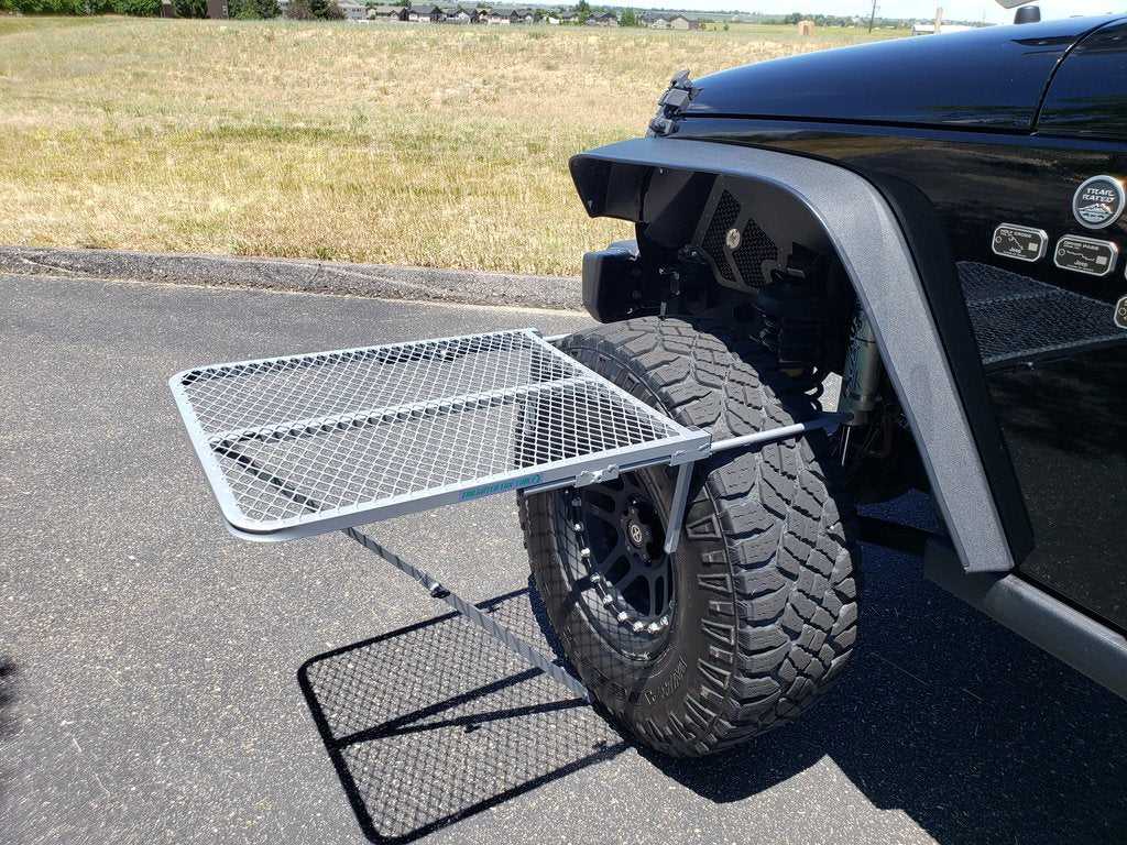 TailGater Tire Table Aluminum Medium