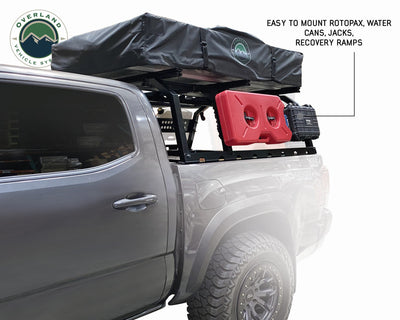 Overland Vehicle Systems Discovery Rack Mid Size Truck Short Bed Application