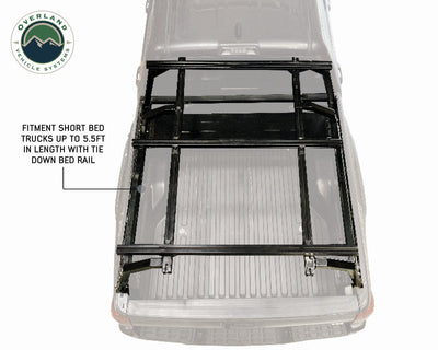 Overland Vehicle Systems Discovery Rack Mid Size Truck Short Bed Application