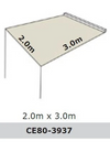 dobinsons medium awning measurements