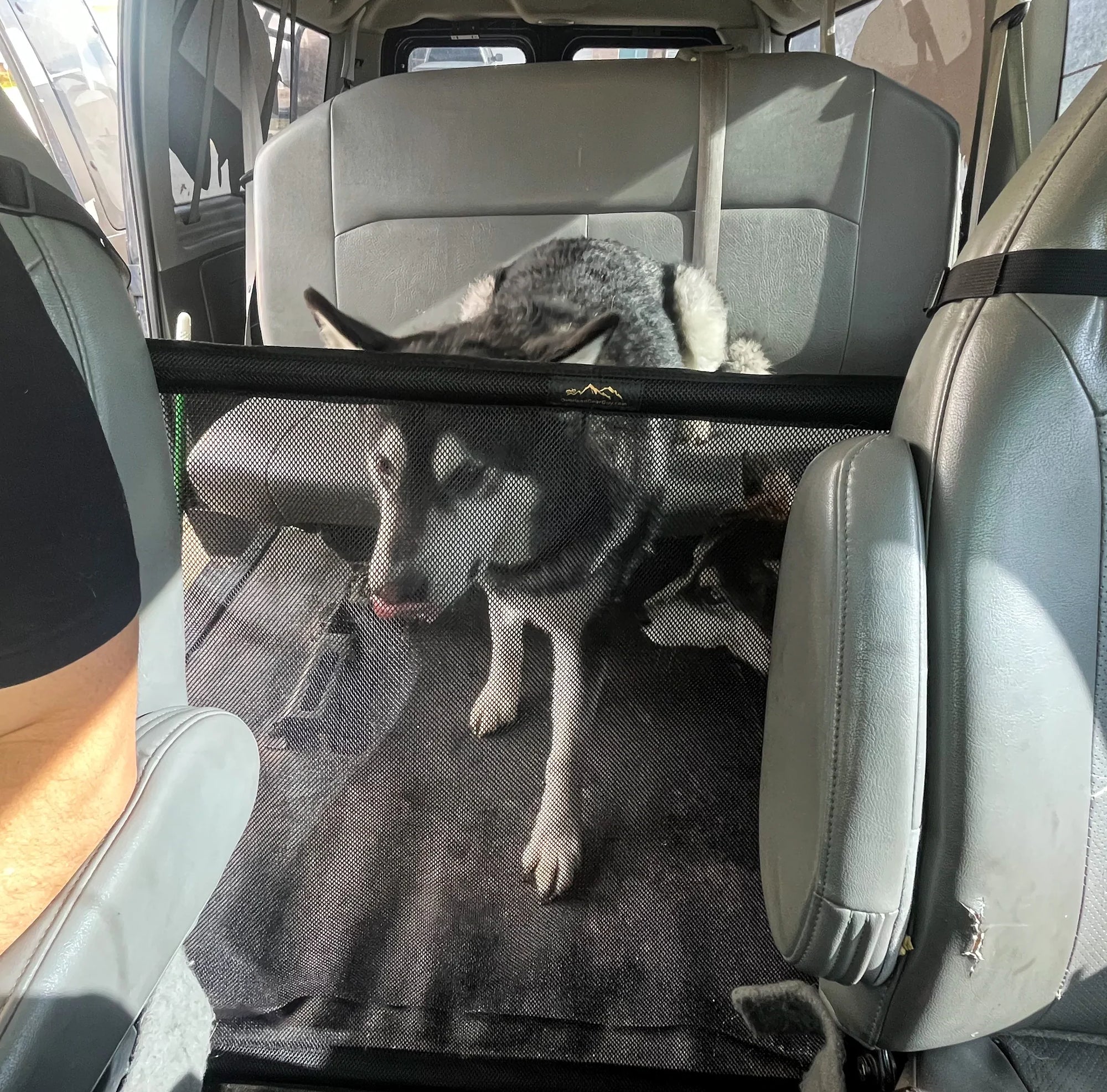 Overland Gear Guy Econoline Van Mesh Dog Barrier