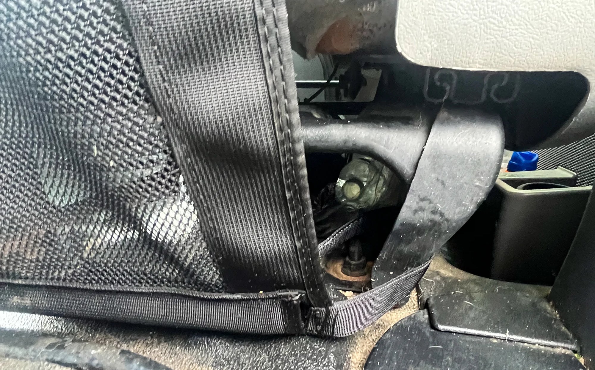 Overland Gear Guy Econoline Van Mesh Dog Barrier