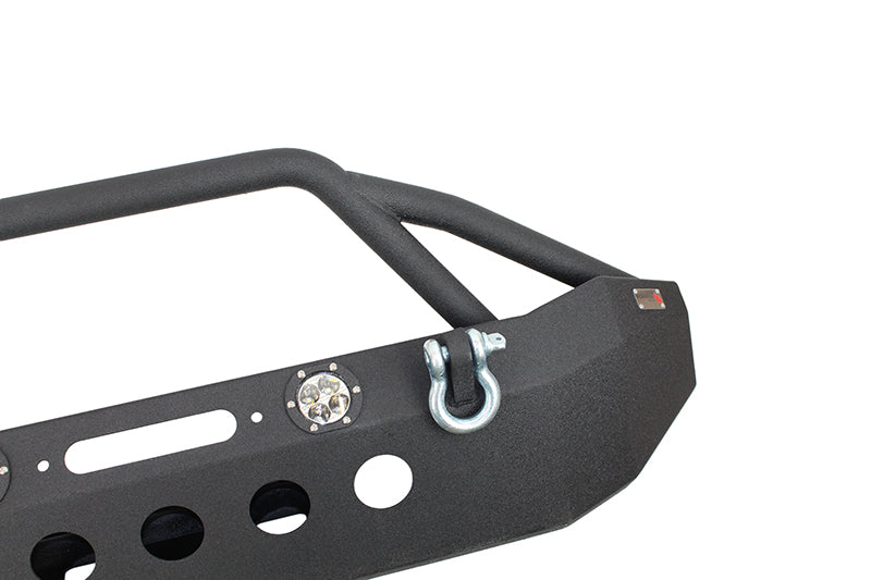 Fishbone Offroad Front Full Width Winch Bumper with LED's