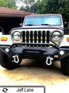 Fishbone Offroad Front Winch Bumper with LED's