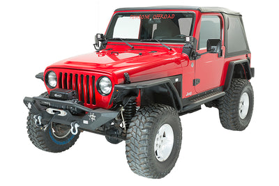 Fishbone Offroad Front Winch Bumper with LED's