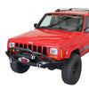 Fishbone Offroad Bullhead Front Winch Bumper with Grille Guard