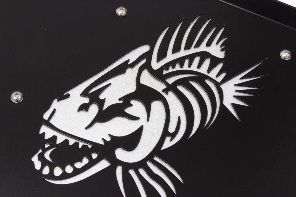 Fishbone Offroad Front JL Black Aluminum Inner Fenders - Legacy Model