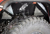 Fishbone Offroad Front JL Black Aluminum Inner Fenders - Legacy Model