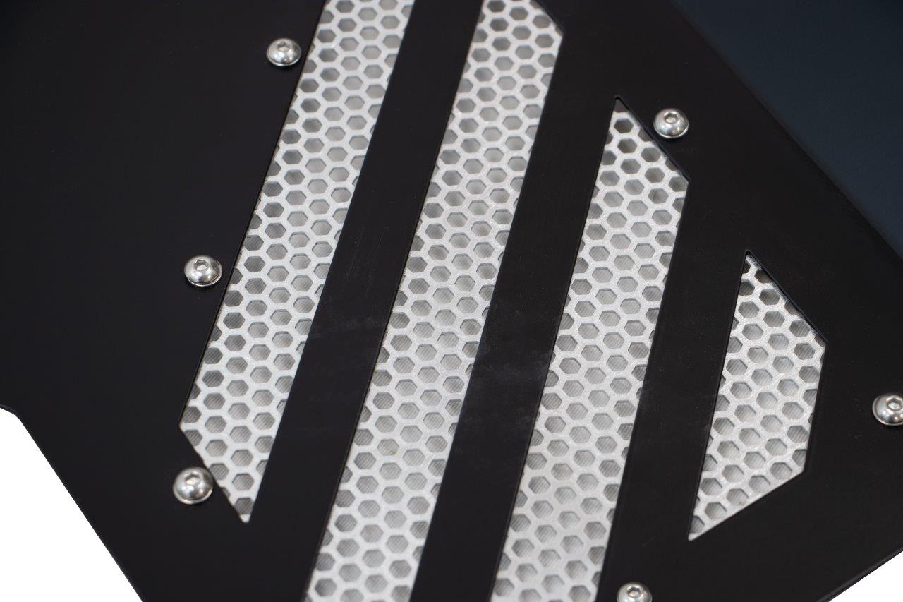 Fishbone Offroad Front JL Black Aluminum Inner Fenders