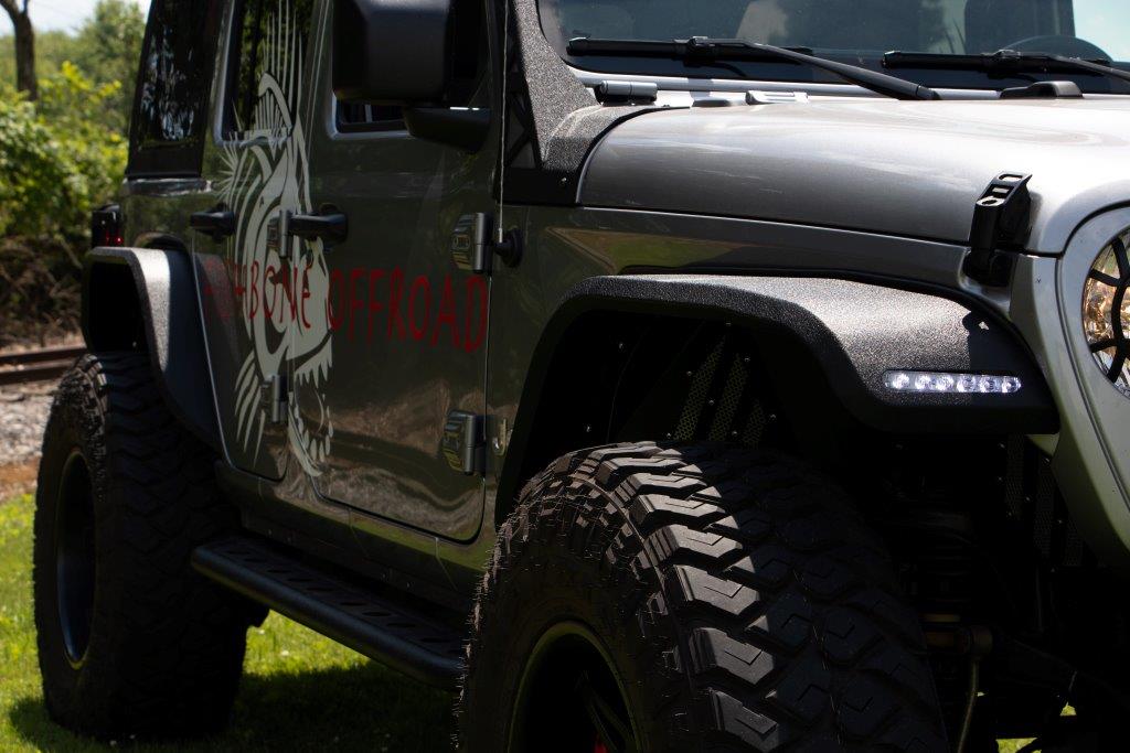 Fishbone Offroad JL Rear Aluminum Elite Fenders