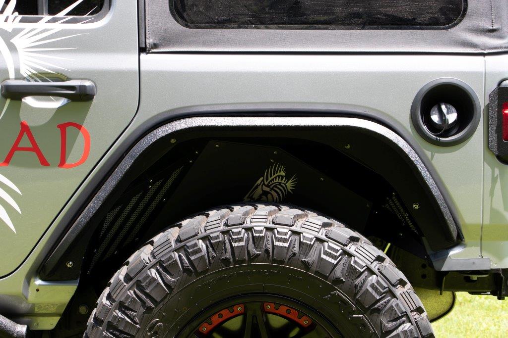 Fishbone Offroad JT Rear Aluminum Elite Fenders