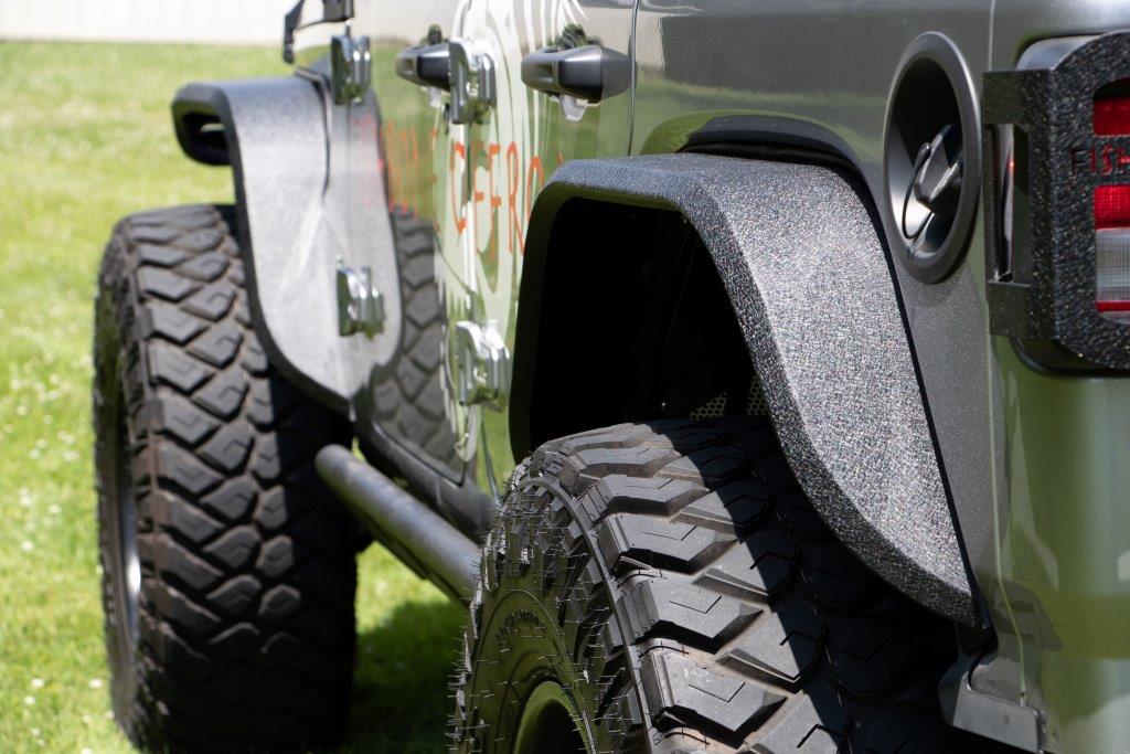 Fishbone Offroad JT Rear Aluminum Elite Fenders