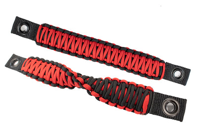 Fishbone Offroad Para Cord Door Handles (Red)