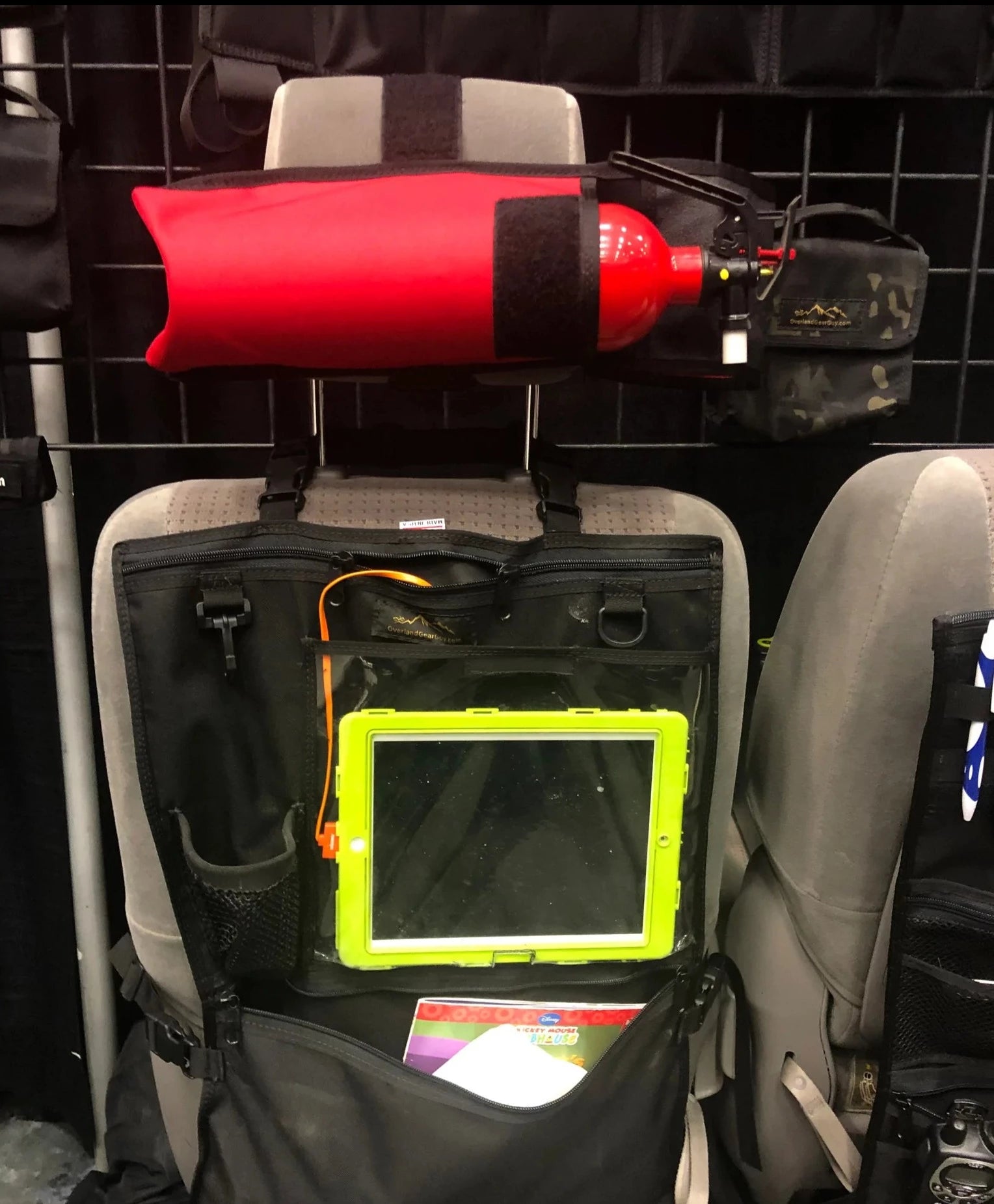 Overland Gear Fire Extinguisher Headrest Pouch