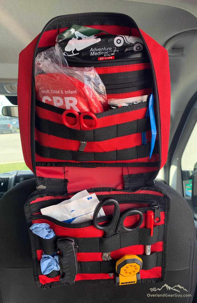 Overland Gear Guy First Aid Kit Headrest Pouch - IFAK