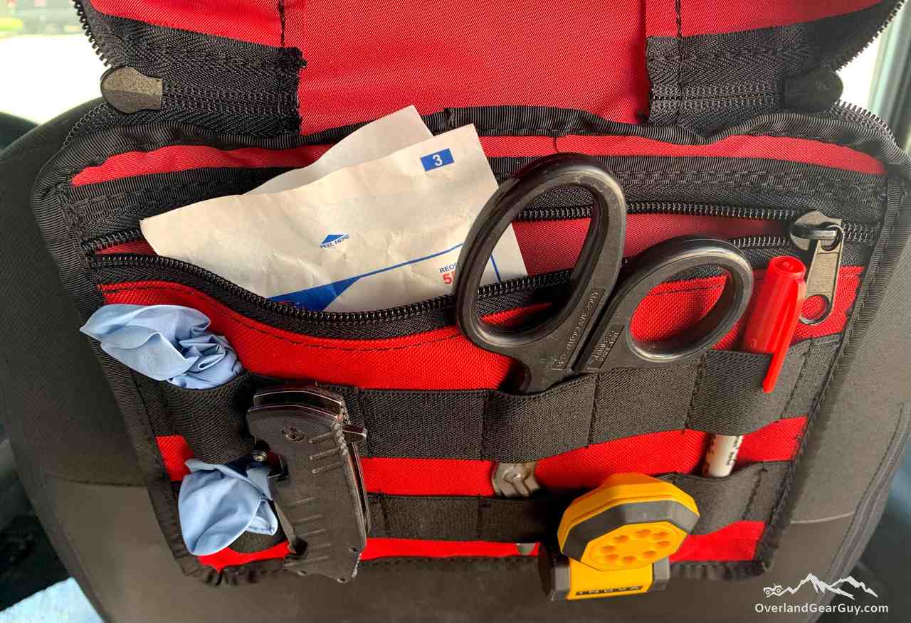 Overland Gear Guy First Aid Kit Headrest Pouch - IFAK