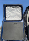 Overland Gear Guy Deluxe Insulated Magnetic Rear Door Window Covers (set) - Ford Econoline