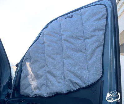 Overland Gear Guy Havelock Wool Insulated Front Cab Window Covers - Sprinter