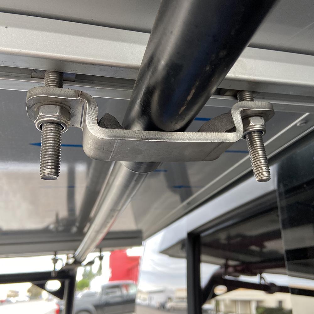 Tuff Stuff ALPHA Hard Top Side Open Tent, Gray, 4 Person