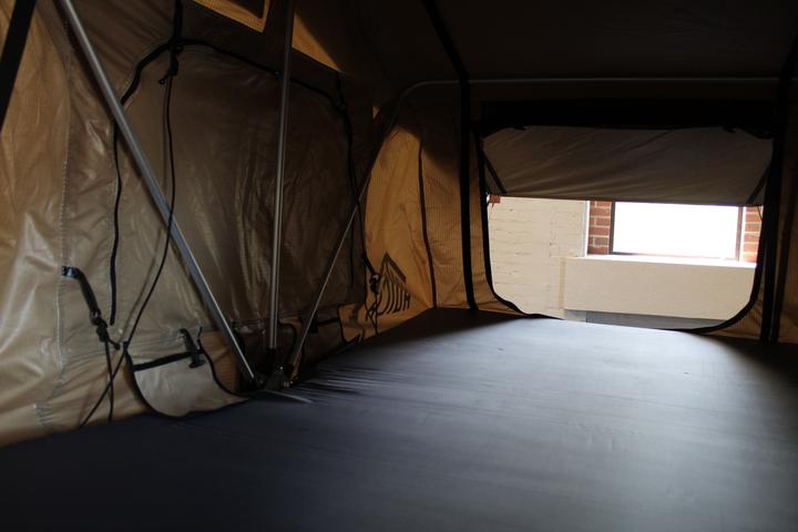 Hutch Tents Prospector 2 With Skylights - Tan