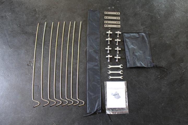 Hutch Tents Prospector 2 With Skylights - Tan