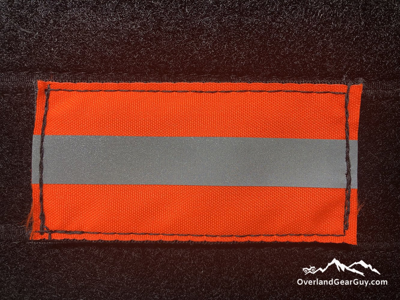 Overland Gear Guy Reflective Patch - Fluorescent Orange