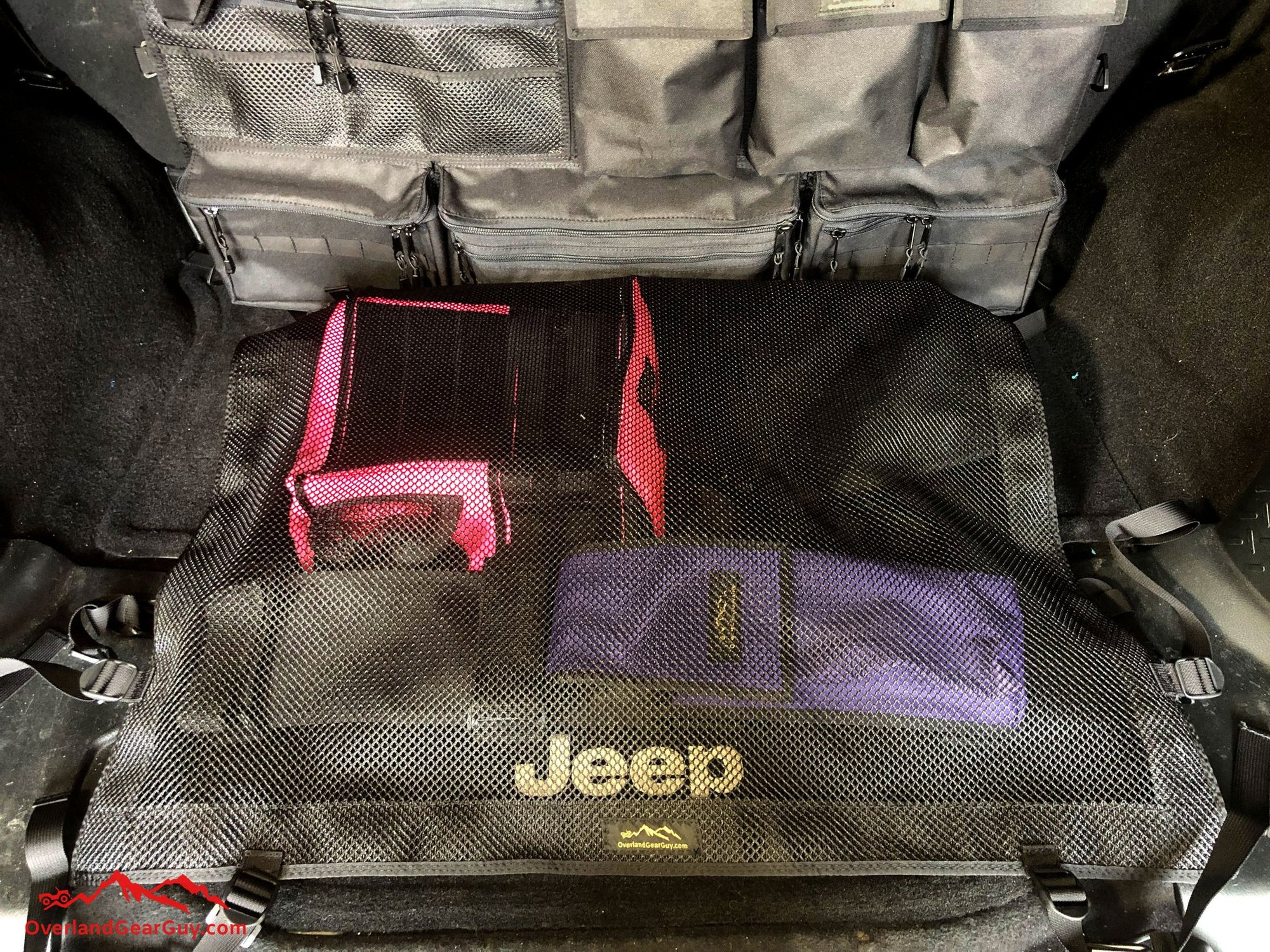 Overland Gear Guy Jeep Rear Cargo Net
