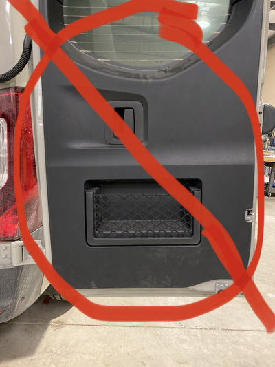 Overland Gear Guy Sprinter Door Panel Organizers