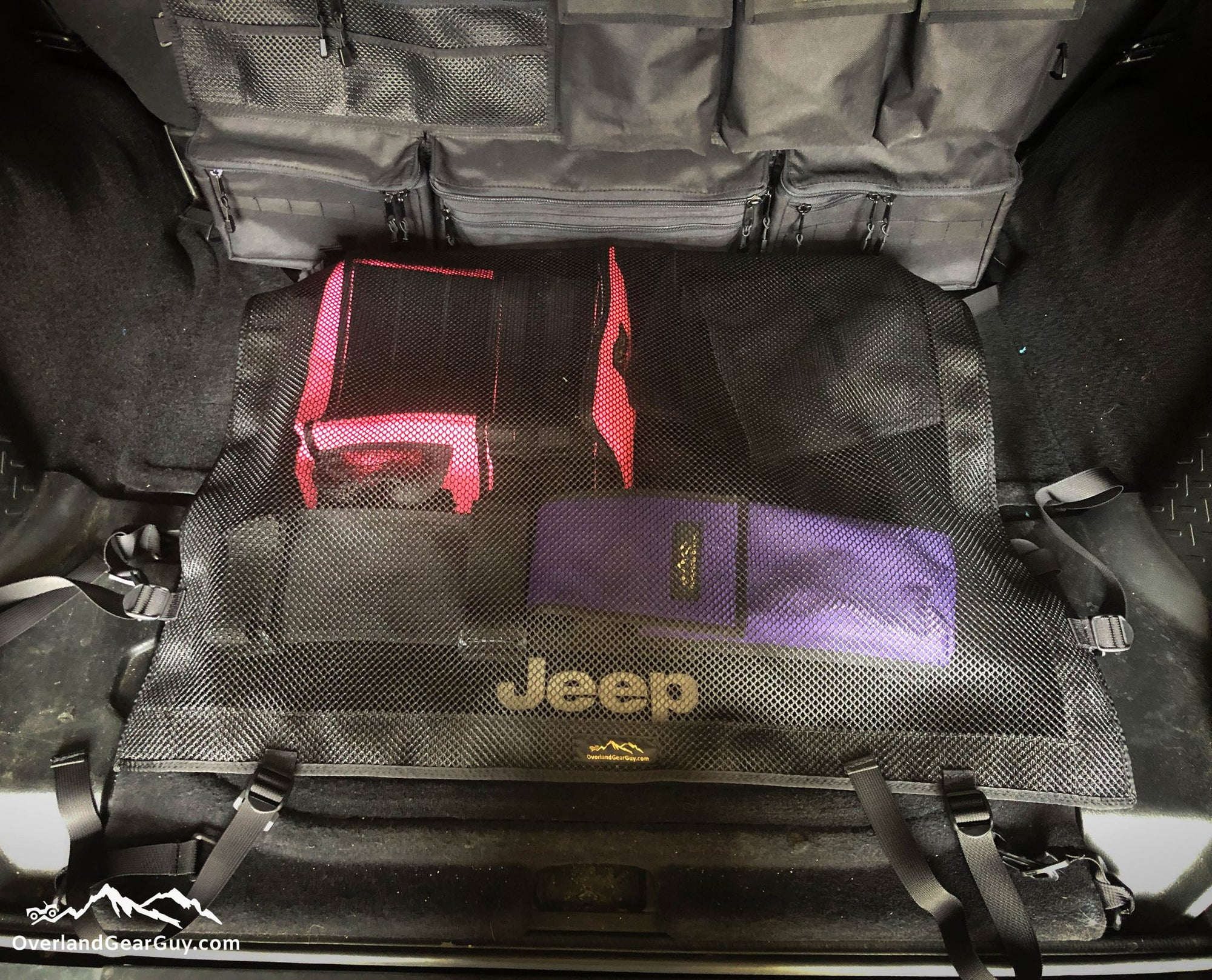 Overland Gear Guy Jeep Rear Cargo Net