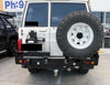 Dobinsons Rear Bumper With Swing Outs For Toyota Landcruiser 70 Series Lwb