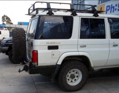 Dobinsons Rear Bumper With Swing Outs For Toyota Landcruiser 70 Series Lwb