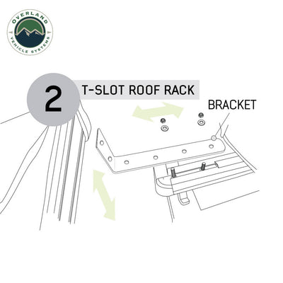 Overland Vehicle Systems Nomadic 270 LTE Passenger Side 270 Degree Awning