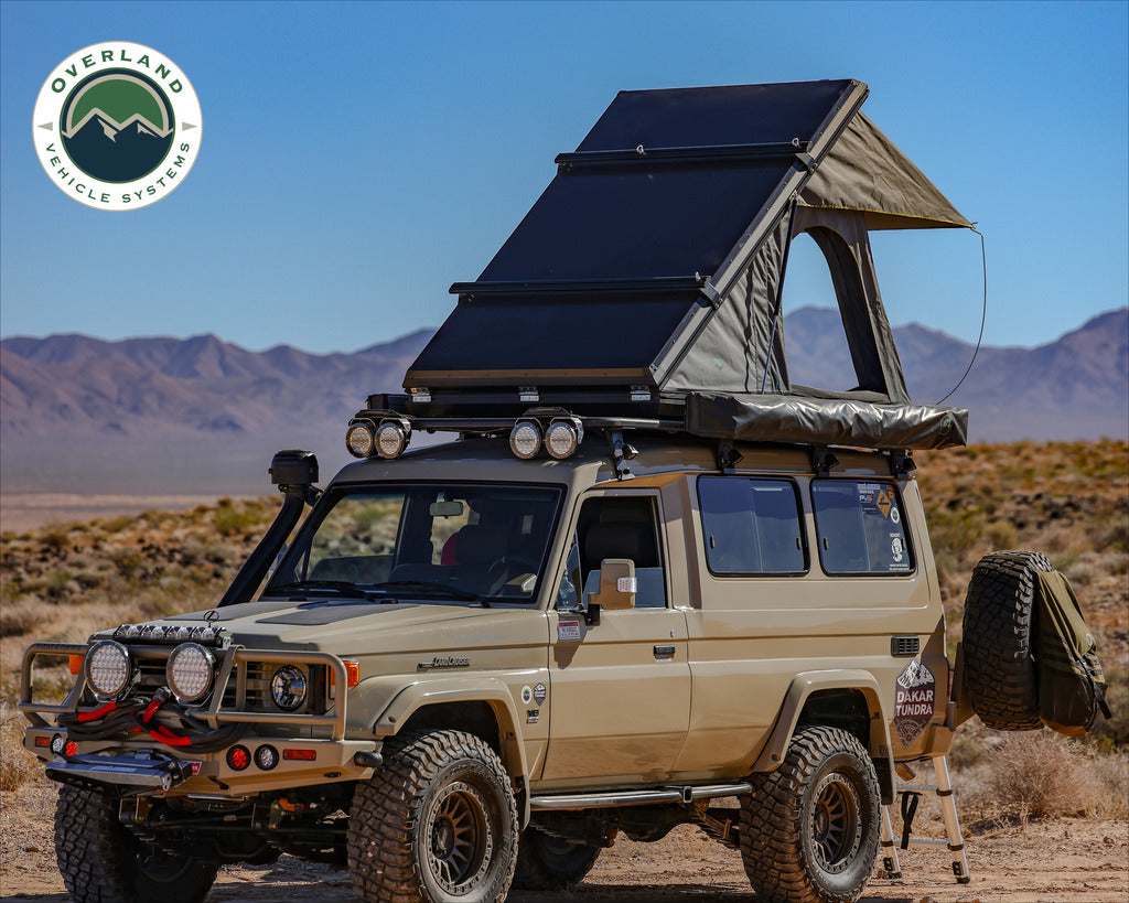 troopy roof top tent Overland Vehicle Systems Mamba 3 Roof Top Tent
