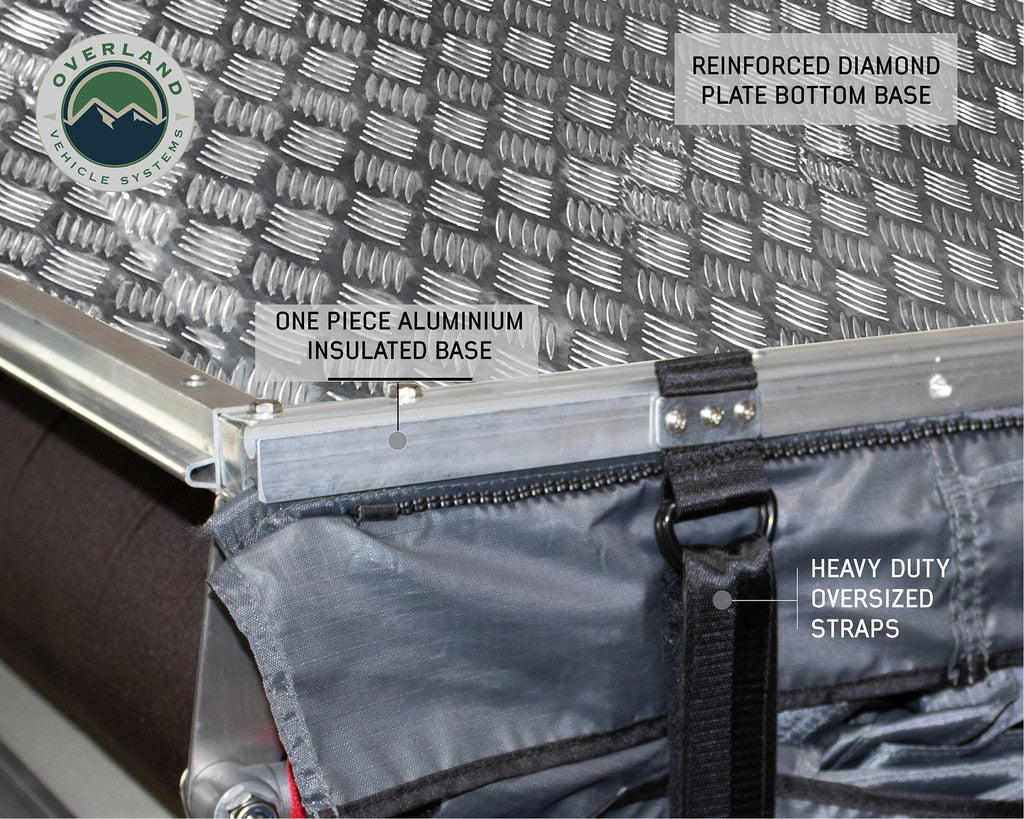 Overland Vehicle Systems Nomadic 3 Extended Roof Top Tent in Artic White