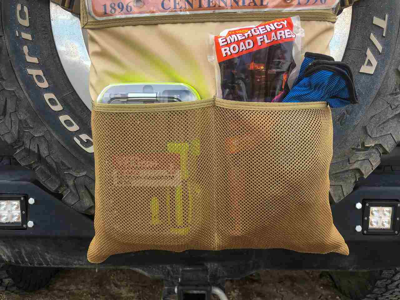Overland Gear Guy Pack It Out Bag II - With Lic Plate Holder
