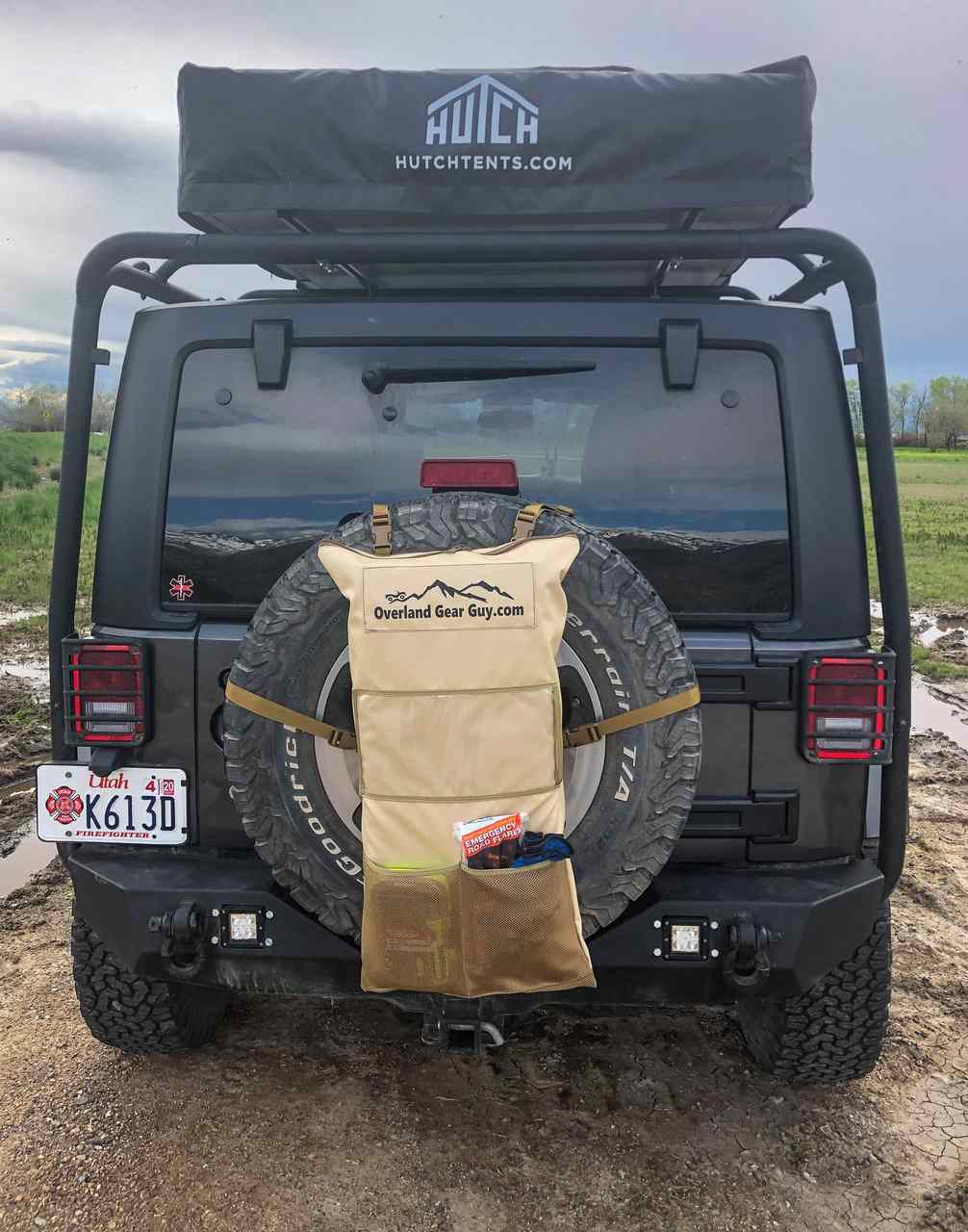 Overland Gear Guy Pack It Out Bag II - With Lic Plate Holder