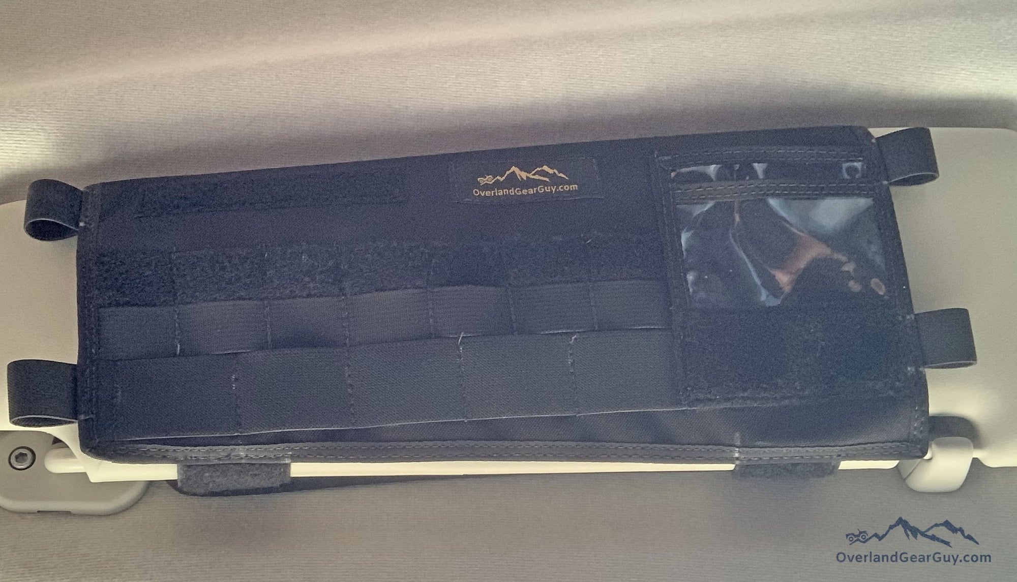 Overland Gear Guy ProMaster Van Sun Visor Organizer without mirror