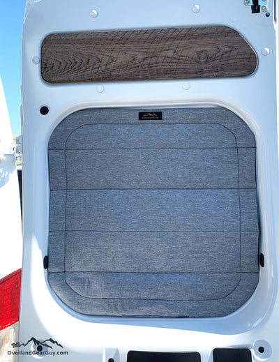 Overland Gear Guy Deluxe Insulated Magnetic Rear Door Window Covers - Promaster
