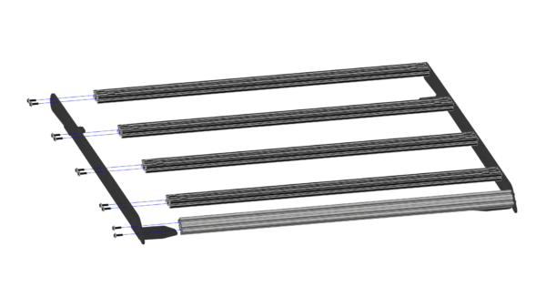 Prinsu Kawasaki Teryx Krx (No Roof) Prinsu Roof Rack | 2020-2021