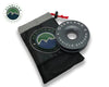 Overland Vehicle Systems Recovery Ring 4.00" 41,000 lb. Gray With Storage Bag Universal