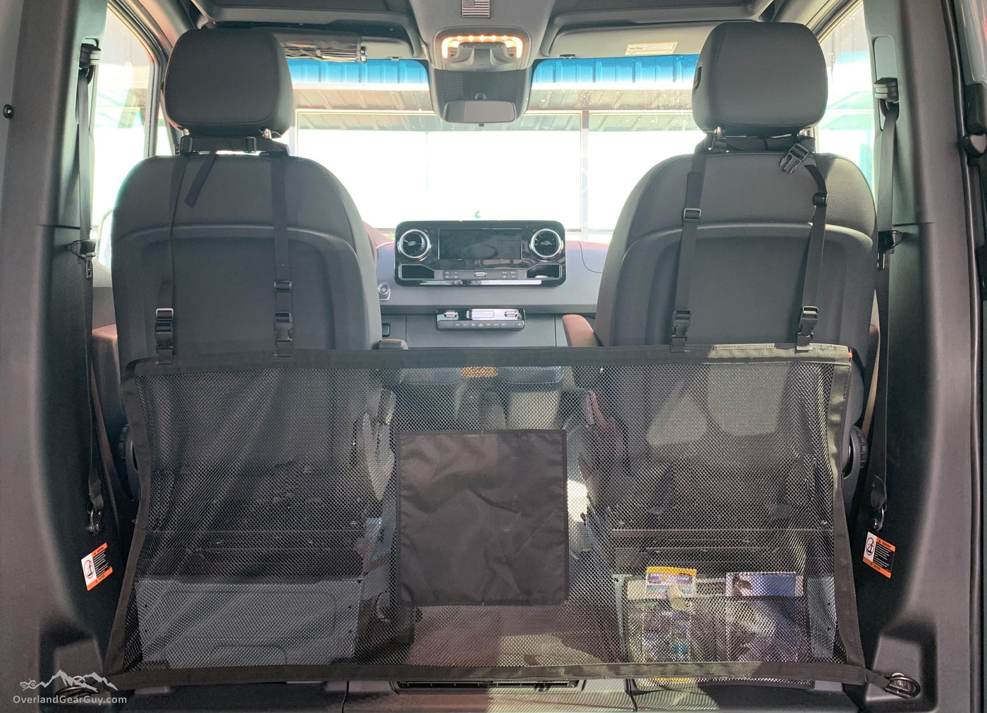 Overland Gear Guy Sprinter Van Mesh Dog Barrier