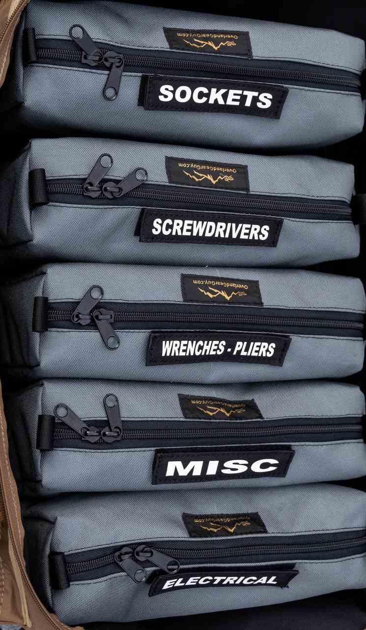 Overland Gear Guy ID Tags - Custom Velcro Gear Tags