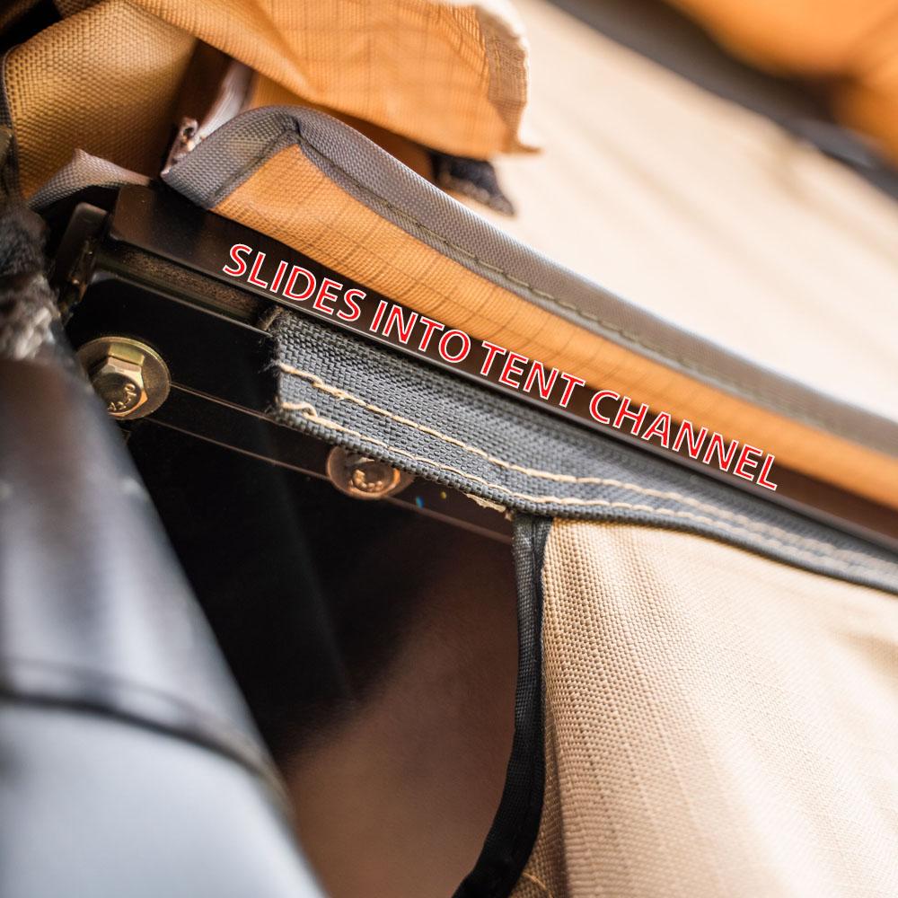 Tuff Stuff Overland Roof Top Tent Annex Room, w/ Floor, Delta & TRAILHEAD™