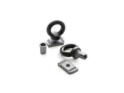 FRONT RUNNER BLACK TIE DOWN RINGS MALE / EYE BOLTS